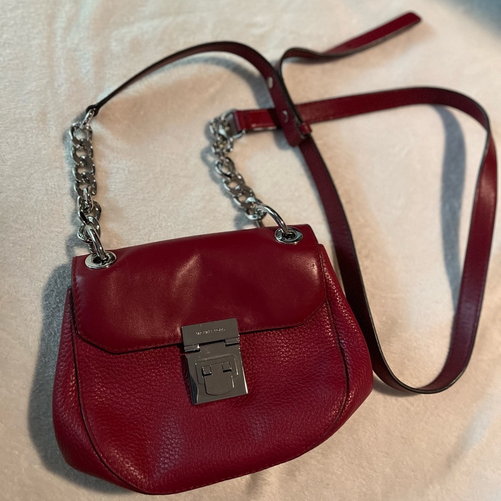 Michael Kors Red Crossbody Bag